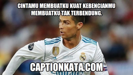 Caption Cristiano Ronaldo
