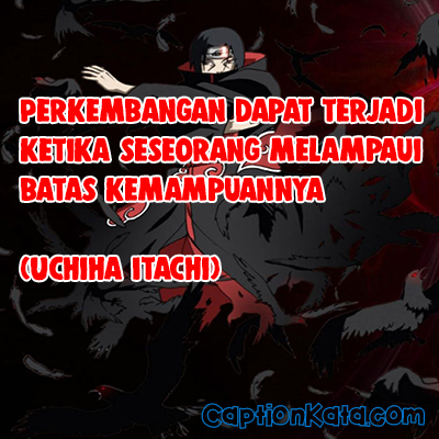 Gambar Kata Indah Uchiha Itachi