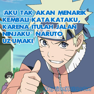 Gambar Kata Motivasi Naruto Terkini