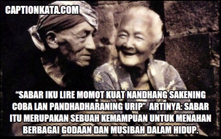 Gambar Quote Kata kata Bahagia Bahasa Jawa