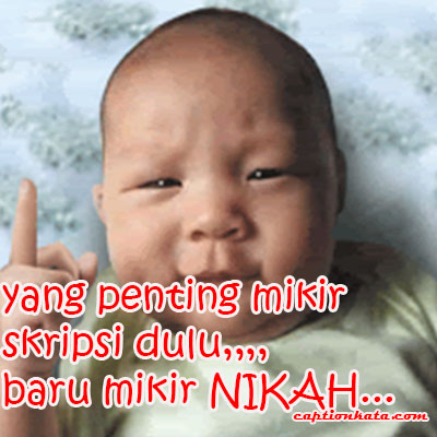 meme Nikah Sebelum Skripsi Selesai