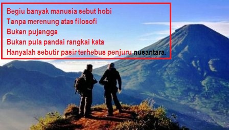 Image Result For Kata Mutiara Pendaki Gunung Indonesia