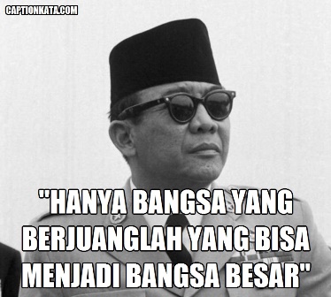 Gambar Quote Kata kata Mutiara DP BBM Bung Karno