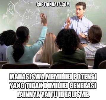 Kata kata Indah Gambar Meme Caption Mahasiswa FKIP