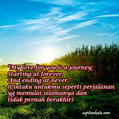 meme Perjalanan Cinta Bahasa Inggris