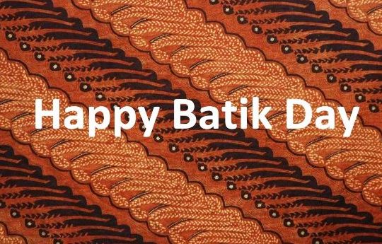 Gambar Kata Kata Mutiara Hari Batik Nasional Kartu Ucapan Cinta Budaya Indonesia