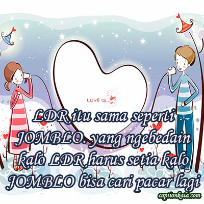 meme LDR dengan Jomblo