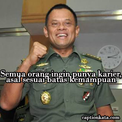 meme Gatot Nurmantyo Karier dan Kemampuan