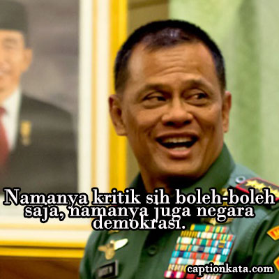 meme Gatot Nurmantyo Kritik dan Demokrasi