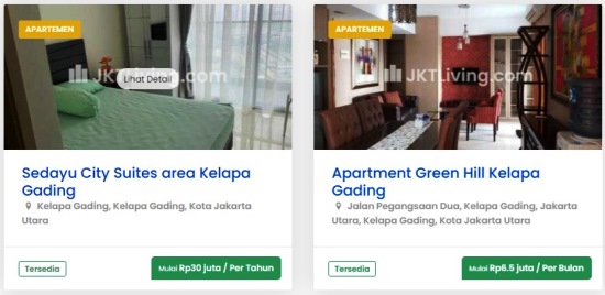 Mencari Apartemen Melalui JKTLiving