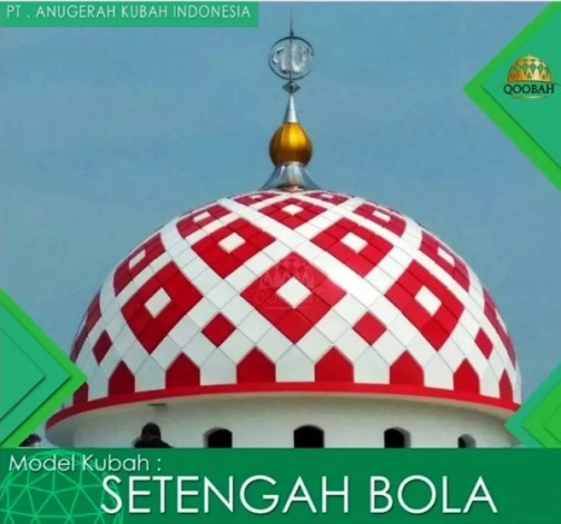 Kubah Masjid Setengah Bola